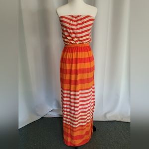 Express Strapless Maxi Dress, Size S